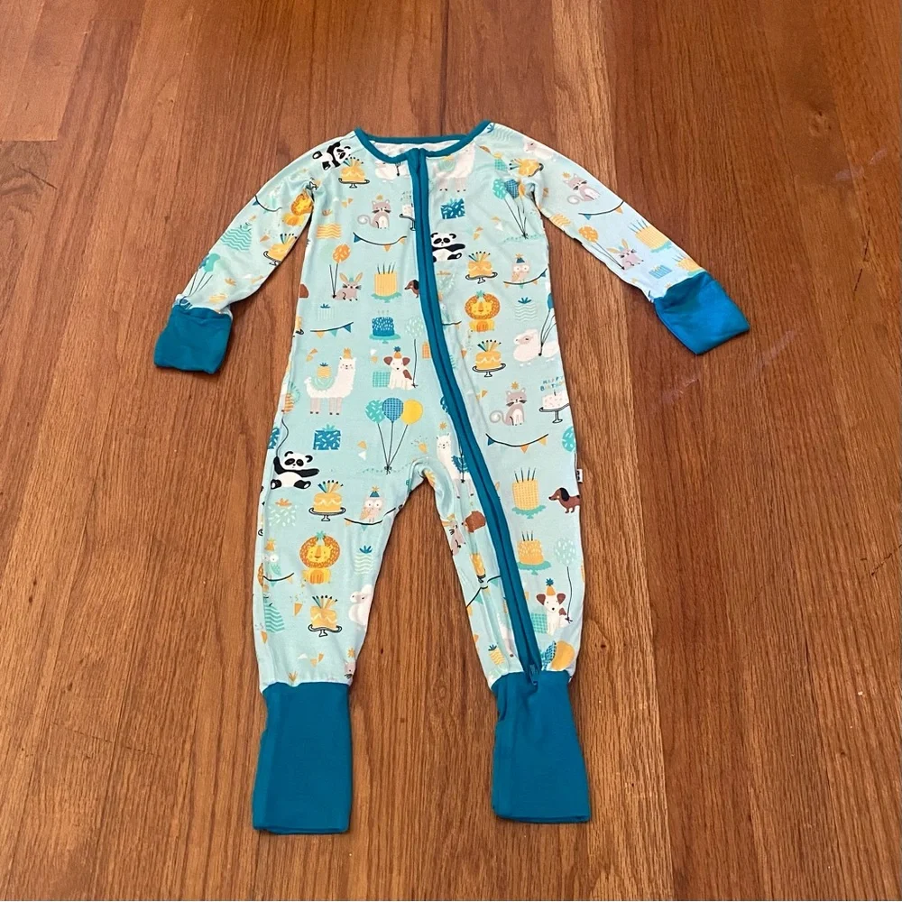Little Sleepies Panda and Friends Party Pajama